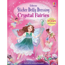 Usborne Sticker Dolly Dressing Crystal Fairies | Fiona Watt idegen nyelvű könyv