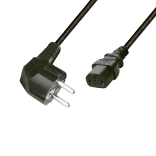 USE N 5 Számítógépes hálózati csatlakozókábel 2m - Fekete (N 5) kábel és adapter