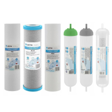 USTM RO7 fordított ozmózis szűrőpatron készlet Quick gyorscsatlakozós, USTM vízszűrő