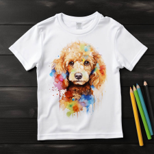  Uszkár póló (Gyerek)(Színes) gyerek póló