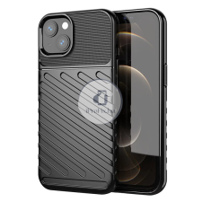 Utángyárott iPhone 12 / 12 Pro tok Thunder Carbon - fekete tok és táska