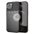 Utángyárott iPhone 12 / 12 Pro tok Thunder Carbon - fekete