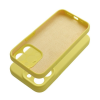 utángyártott 2mm Apple iPhone 14 szilikon hátlap tok, sárga