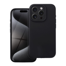 utángyártott 2mm Apple iPhone 16e szilikon tok, fekete tok és táska