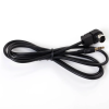 utángyártott Alpine CDA-9851R készülékhez átalakító kábel (3.5mm Jack (Apa), Alpine csatlakozó, 60cm, Fekete) - Utángyártott