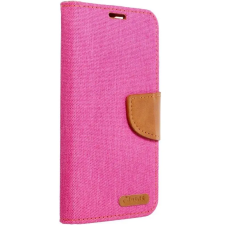 utángyártott Apple iPhone 14 Pro Max, Oldalra nyíló tok, stand, Canvas Book, rózsaszín tok és táska