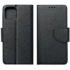 utángyártott Apple iPhone 15 Pro Max, Oldalra nyíló tok, stand, Fancy Book, fekete