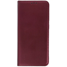 utángyártott Apple iPhone 15 Pro, Oldalra nyíló tok, stand, Magnet Book, bordó tok és táska