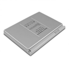 utángyártott Apple MacBook Pro 17 / MB166-/A Laptop akkumulátor - 5600mAh (10.8V / 11.1V Ezüst) - Utángyártott apple notebook akkumulátor