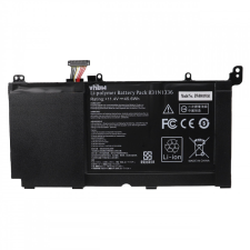 utángyártott Asus S55IL, V551L Laptop akkumulátor - 4000mAh (11.4V Fekete) - Utángyártott asus notebook akkumulátor