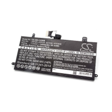 utángyártott B102286-0001, J0PGR Laptop akkumulátor - 5200mAh (7.6V Fekete) - Utángyártott egyéb notebook akkumulátor