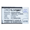 utángyártott BLU D536, D536L készülékekhez mobiltelefon akkumulátor (Li-ion, 3.7V, 1800mAh / 6.66Wh) - Utángyártott