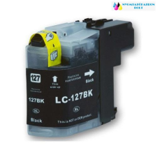 utángyártott Brother LC127XL BK utángyártott tintapatron nyomtatópatron & toner