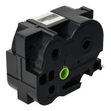 utángyártott Brother PT 9500pc, 9700PC, 9800PCN készülékekhez szalagpatron (Matt Ezüst alapon Fekete) - Utángyártott nyomtató kellék