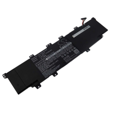 utángyártott C21-X402 Laptop akkumulátor - 5100mAh (7.4V Fekete) - Utángyártott egyéb notebook akkumulátor