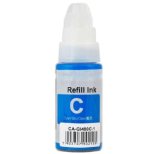 utángyártott Canon GI-490C nagy kapacitású [70ml ] prémium kék tintatank GI490C nyomtatópatron & toner