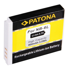 utángyártott Canon IXUS 300HS, 310HS akkumulátor - 800mAh (3.7V Fehér) - Utángyártott digitális fényképező akkumulátor