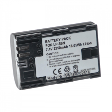 utángyártott Canon LP-E6N akkumulátor - 2250mAh (7.4V) - Utángyártott digitális fényképező akkumulátor