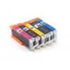 utángyártott Canon Pixma TS6052 készülékhez 5 db tintapatron (Cián / Fehér / Fekete / Fehér / Magenta / Sárga) - Utángyártott