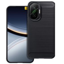 utángyártott Carbon Xiaomi Poco F7 / Redmi Turbo 4 Pro 5G szilikon tok, fekete tok és táska