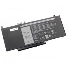 utángyártott Dell 0WYJC2, 451-BBLN Laptop akkumulátor - 6800mAh (7.4V Fekete) - Utángyártott dell notebook akkumulátor