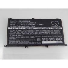 utángyártott Dell Inspiron 5577, 7559 Laptop akkumulátor - 6400mAh (11.4V Fekete) - Utángyártott dell notebook akkumulátor