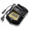 utángyártott Dewalt DCS391L2, DCS391M1, DCS393, DCT410 készülékekhez szerszámgép akkumulátor töltő adapter (21V) - Utángyártott