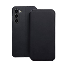 utángyártott Dual Pocket Samsung Galaxy S23+, flip tok, fekete tok és táska