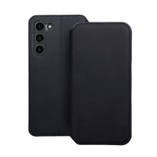 utángyártott Dual Pocket Samsung Galaxy S24, flip tok,fekete tok és táska