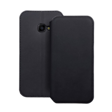 utángyártott Dual Pocket Samsung Galaxy Xcover 4, flip tok, fekete tok és táska