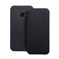 utángyártott Dual Pocket Samsung Galaxy Xcover 4, flip tok, fekete tok és táska