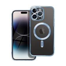 utángyártott Electro Mag Apple iPhone 14 Pro Max MagSafe szilikon tok, kék tok és táska