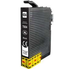 utángyártott Epson C13T10H1 ( 604XL ) fekete, nagy kapacitású (11ml), prémium tintapatron nyomtatópatron & toner