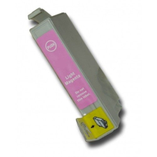 utángyártott Epson nyomtatóhoz T0806 VILÁGOS MAGENTA utángyártott tintapatron kb.≈: 400 oldalas TO806 nyomtatópatron & toner