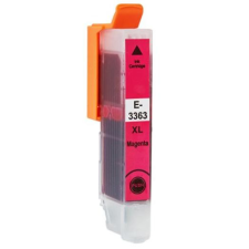 utángyártott Epson T3363 XL [M], bíbor, ( 14 ml ), prémium, új tintapatron nyomtatópatron & toner