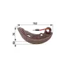 utángyártott Fékpofa Fendt 246100150300 - 180 x 60 mm