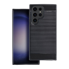 utángyártott Forcell Carbon Xiaomi Redmi Note 14 Pro 4G hátlap tok, fekete