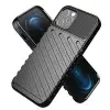 utángyártott Forcell Thunder Samsung Galaxy S25+ tok, fekete