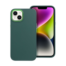 utángyártott Frame Apple iPhone 13 közepesen ütésálló tok kameravédő kerettel, zöld tok és táska