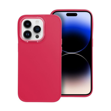utángyártott Frame Apple iPhone 14 Pro közepesen ütésálló tok kameravédő kerettel, magenta tok és táska