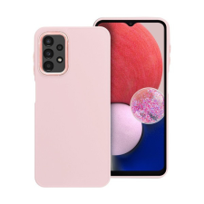 utángyártott Frame Samsung Galaxy A13 4G szilikon tok, rózsaszín tok és táska
