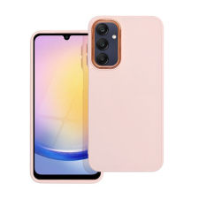 utángyártott Frame Samsung Galaxy A25 5G közepesen ütésálló tok kameravédő kerettel, rózsaszín tok és táska