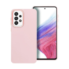 utángyártott Frame Samsung Galaxy A33 5G szilikon tok, rózsaszín tok és táska