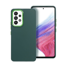 utángyártott Frame Samsung Galaxy A53 5G szilikon tok, zöld tok és táska