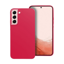 utángyártott Frame Samsung Galaxy S22 Plus közepesen ütésálló tok kameravédő kerettel, magenta tok és táska