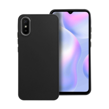 utángyártott Frame Xiaomi Redmi 9AT/Redmi 9A közepesen ütésálló tok kameravédő kerettel, fekete tok és táska