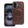 utángyártott Gentleman iPhone 11 MagSafe kompatibilis ECO bőr tok, kameravédő peremmel, barna