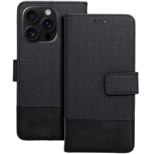 utángyártott Gomma Samsung Galaxy A36 flip/oldalra nyíló tok kártyatartó résszel, fekete tok és táska