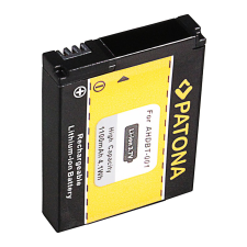 utángyártott GoPro HD Helmet Hero akkumulátor - 1100mAh (3.7V) - Utángyártott digitális fényképező akkumulátor