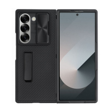 utángyártott HCD2 Samsung Galaxy Z Fold 6 hátlap tok, fekete tok és táska